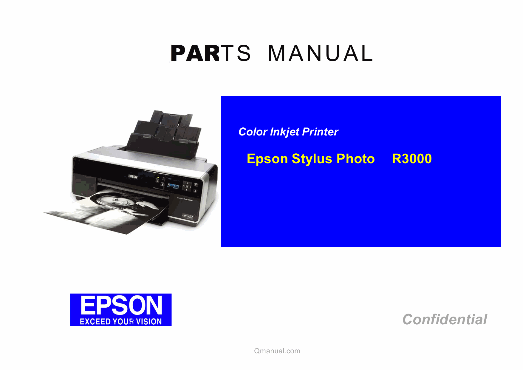 EPSON StylusPhoto R3000 Parts Manual-1